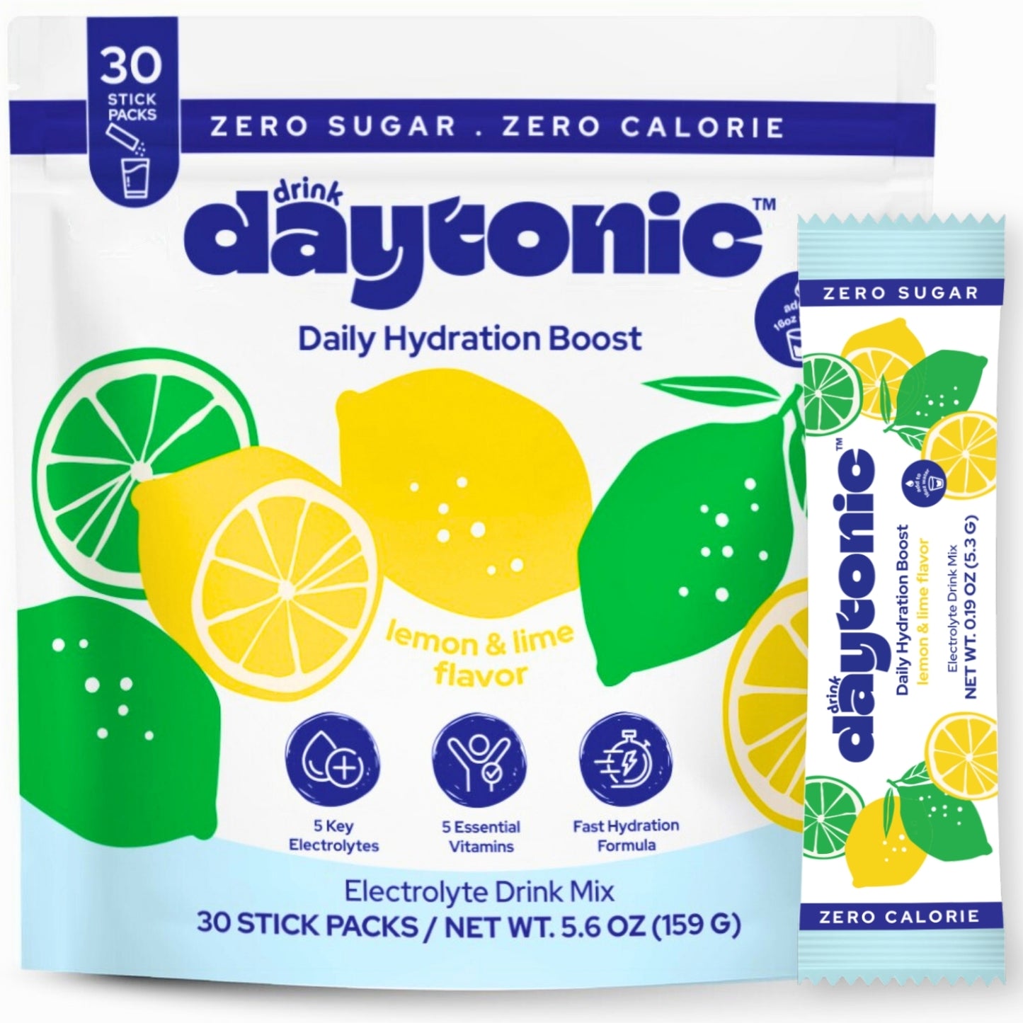 Lemon Lime Zero Sugar l 30 Servings