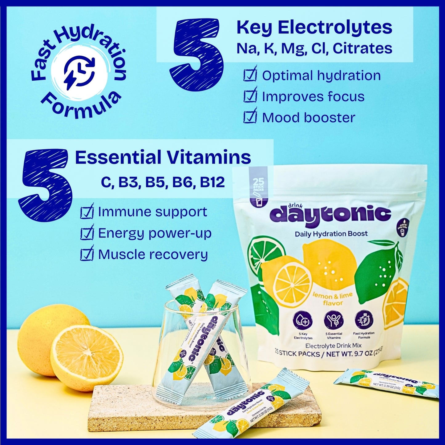 Lemon Lime Original l 25 Servings